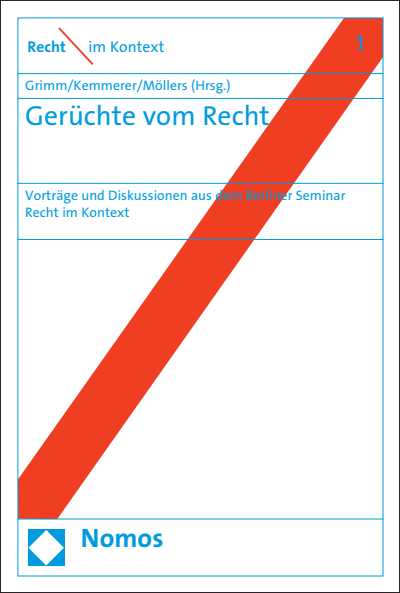 Cover of book: Gerüchte vom Recht