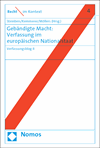 Cover of book: Gebändigte Macht: Verfassung im europäischen Nationalstaat
