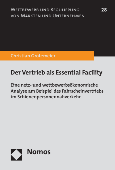Cover des Buchs: Der Vertrieb als Essential Facility