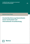 Cover des Buchs: Standortbestimmung Deutschlands: Innere Verfasstheit und internationale Verantwortung