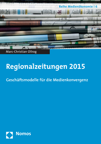 Cover of book: Regionalzeitungen 2015