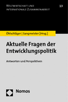 Cover des Buchs: Aktuelle Fragen der Entwicklungspolitik