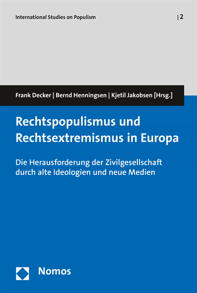 Cover of book: Rechtspopulismus und Rechtsextremismus in Europa