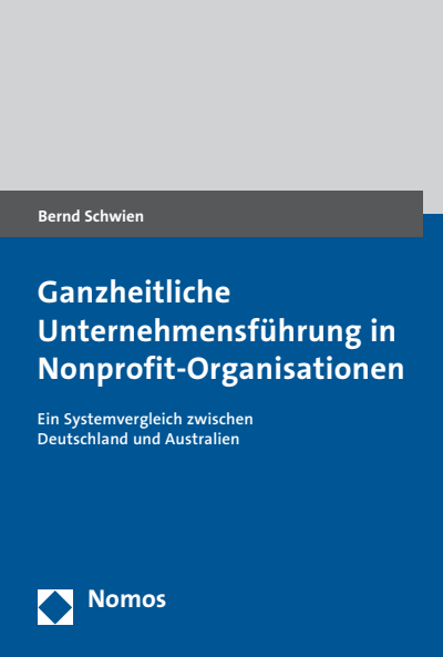 Cover des Buchs: Ganzheitliche Unternehmensführung in Nonprofit-Organisationen