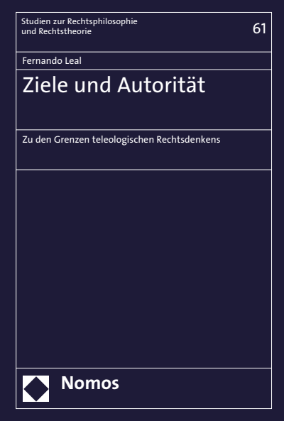 Cover des Buchs: Ziele und Autorität