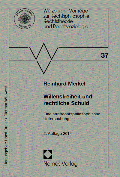 Cover of book: Willensfreiheit und rechtliche Schuld