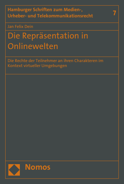 Cover des Buchs: Die Repräsentation in Onlinewelten
