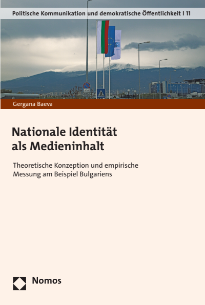 Cover of book: Nationale Identität als Medieninhalt