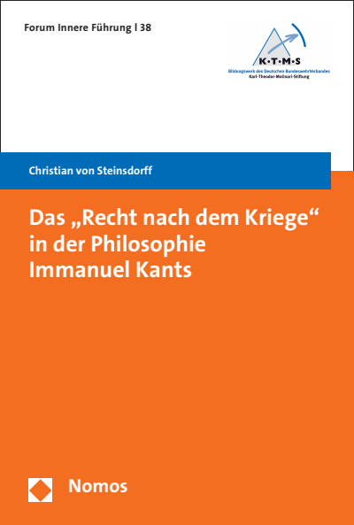 Cover des Buchs: Das ,Recht nach dem Kriege' in der Philosophie Immanuel Kants