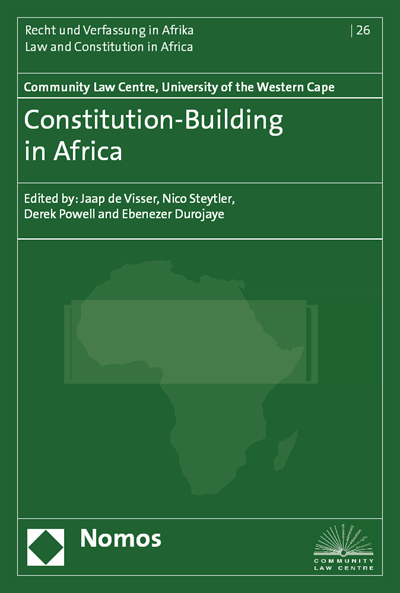 Cover of book: Constitution-Building in Africa