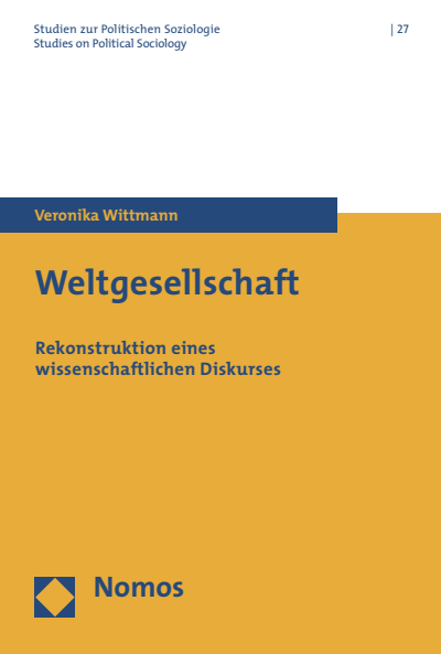 Cover des Buchs: Weltgesellschaft