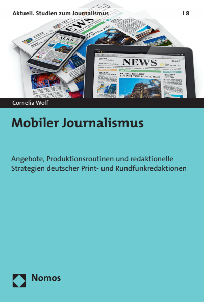 Cover of book: Mobiler Journalismus