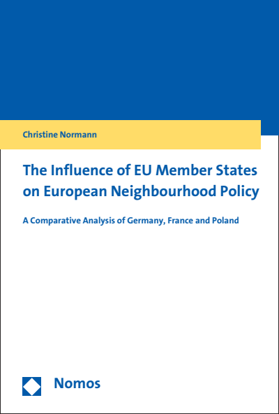 Cover of book: The Influence of EU Member States on European Neighbourhood Policy