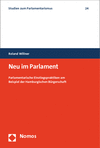 Cover des Buchs: Neu im Parlament