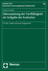 Cover of book: Überwachung der Tariffähigkeit als Aufgabe der Exekutive