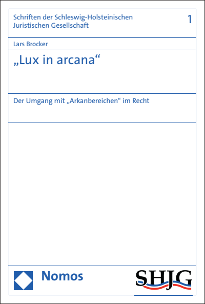 Cover des Buchs: "Lux in arcana"