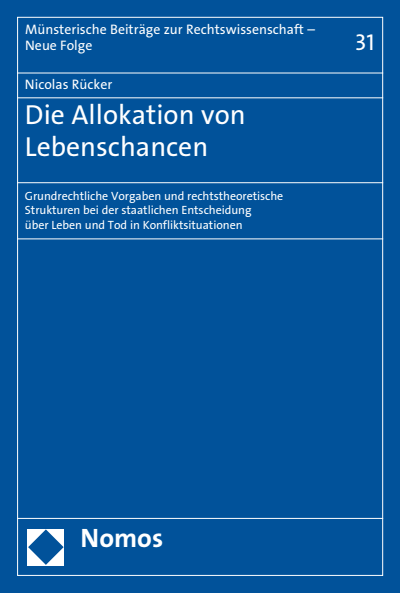 Cover of book: Die Allokation von Lebenschancen