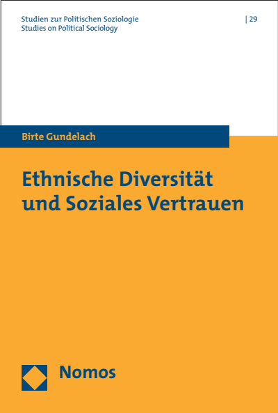 Cover des Buchs: Ethnische Diversität und Soziales Vertrauen