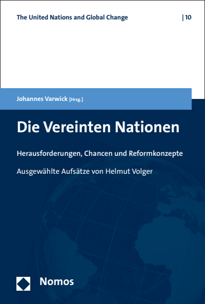 Cover of book: Die Vereinten Nationen