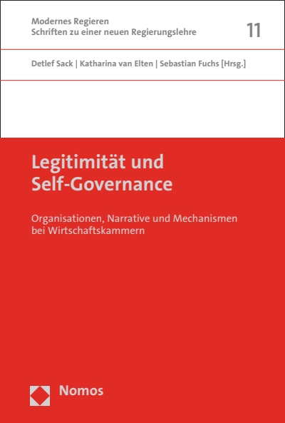 Cover des Buchs: Legitimität und Self-Governance