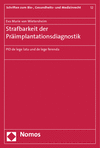 Cover des Buchs: Strafbarkeit der Präimplantationsdiagnostik