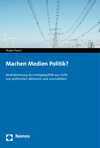 Cover des Buchs: Machen Medien Politik?