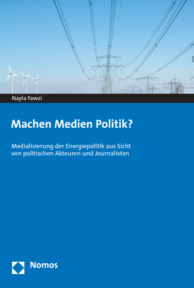 Cover of book: Machen Medien Politik?