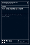 Cover des Buchs: Risk and Mental Element