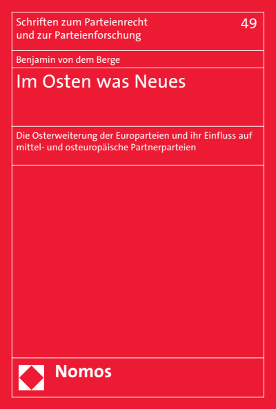 Cover of book: Im Osten was Neues