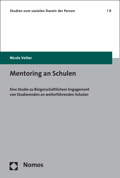Cover des Buchs: Mentoring an Schulen