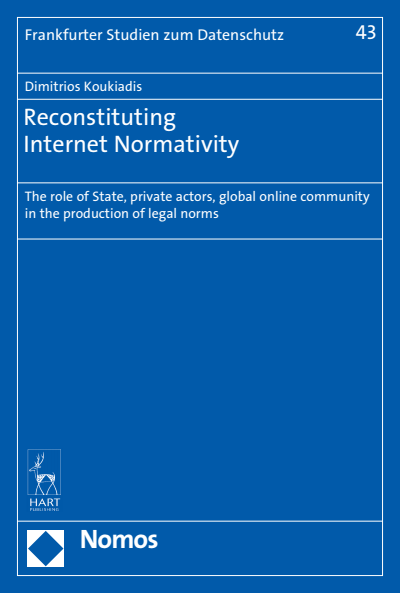 Cover of book: Reconstituting Internet Normativity