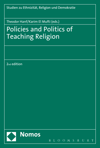 Cover of book: Policies and Politics of Teaching Religion