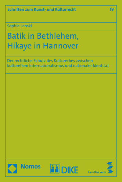 Cover of book: Batik in Bethlehem, Hikaye in Hannover