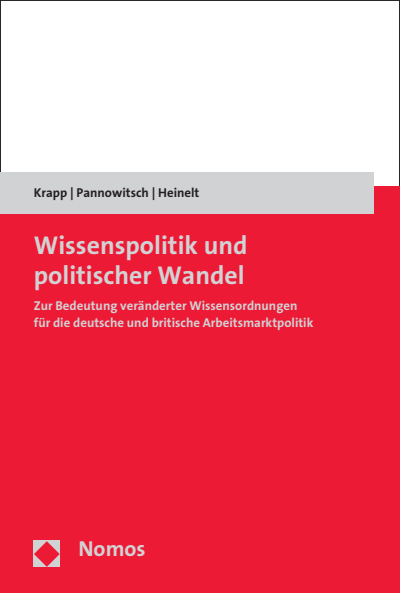 Cover of book: Wissenspolitik und politischer Wandel