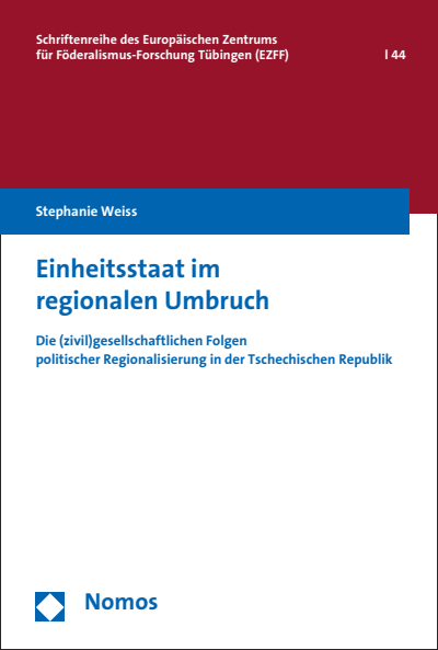 Cover of book: Einheitsstaat im regionalen Umbruch