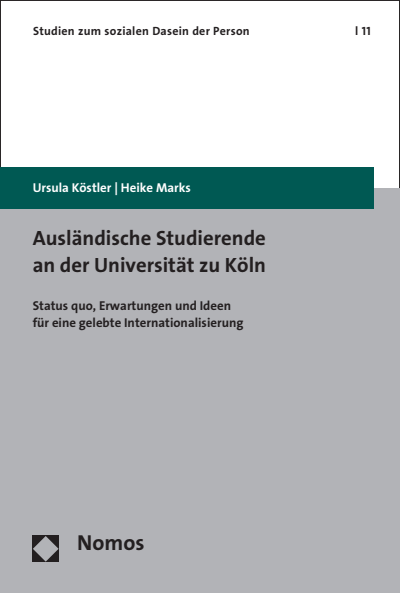 Cover des Buchs: Ausländische Studierende an der Universität zu Köln