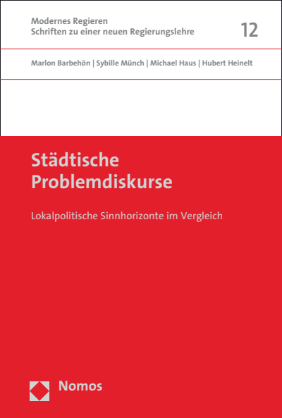 Cover des Buchs: Städtische Problemdiskurse