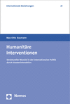 Cover of book: Humanitäre Interventionen