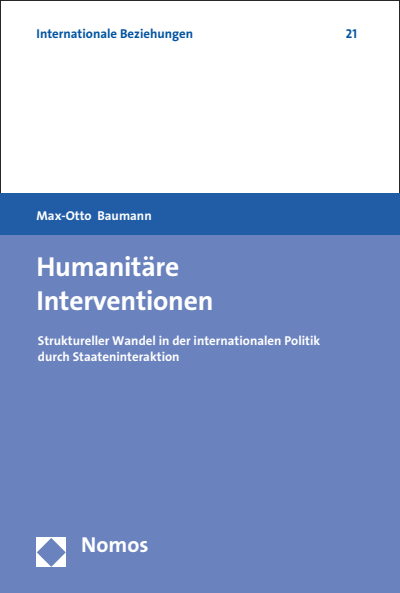 Cover of book: Humanitäre Interventionen