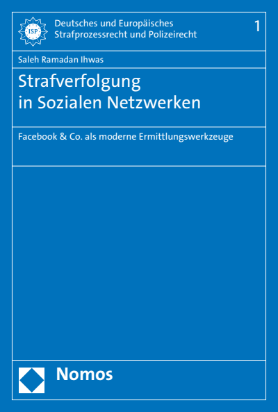 Cover of book: Strafverfolgung in Sozialen Netzwerken