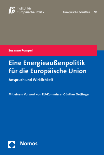 Cover des Buchs: Eine Energieaußenpolitik für die Europäische Union