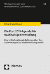 Cover of book: Die Post 2015-Agenda für nachhaltige Entwicklung