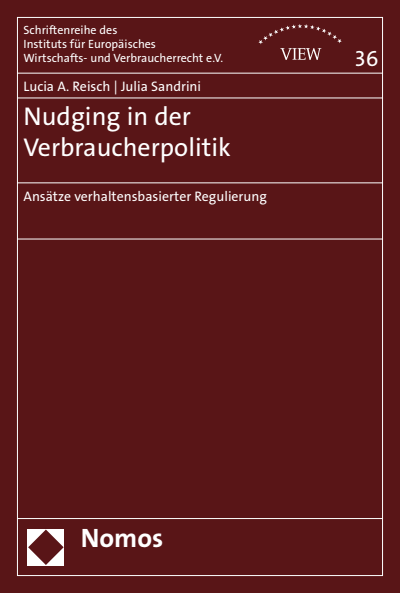 Cover des Buchs: Nudging in der Verbraucherpolitik