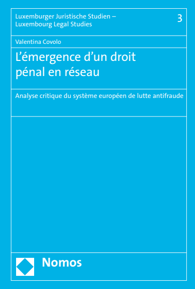 Cover of book: L'émergence d'un droit pénal en réseau