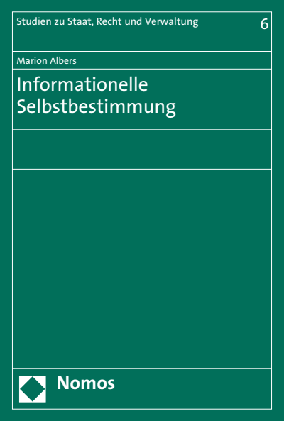 Cover of book: Informationelle Selbstbestimmung