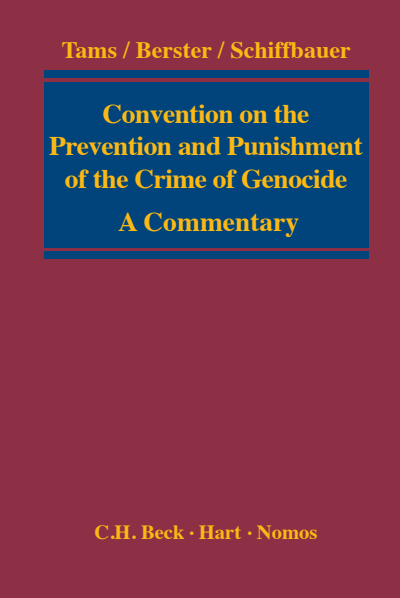 Cover of book: Convention on the Prevention and Punishment of the Crime of Genocide: