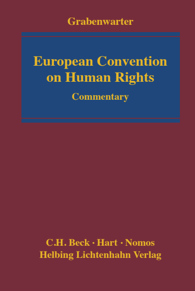 Cover of book: European Convention on Human Rights