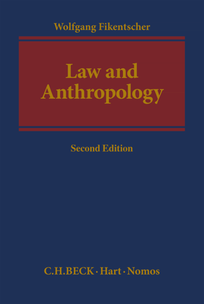 Cover of book: Law and Anthropology