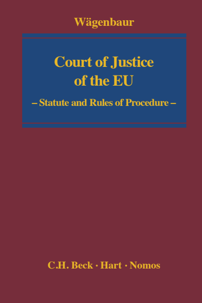 Cover of book: Court of Justice of the EU