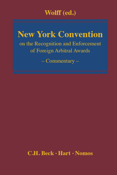 Cover of book: New York Convention